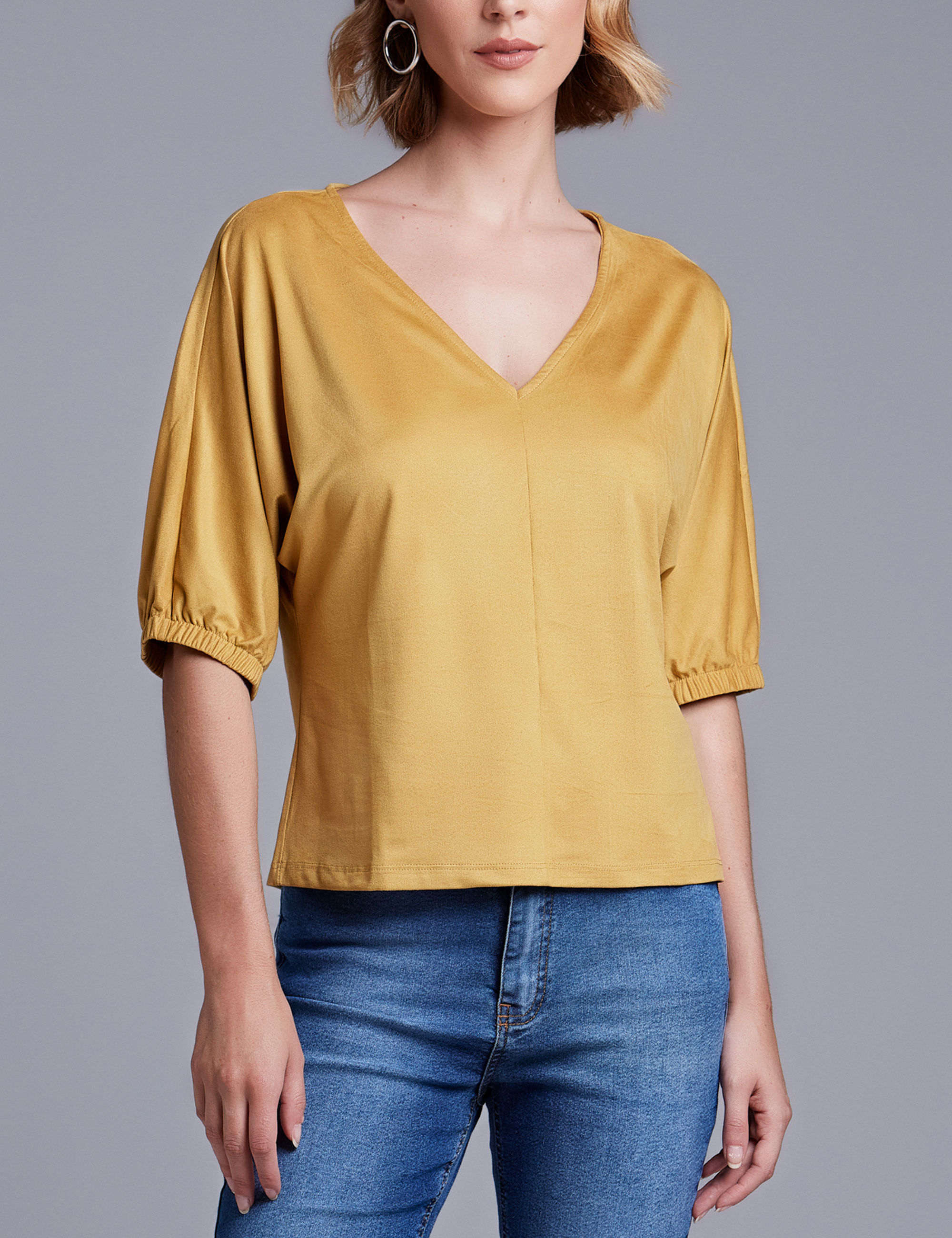 Blusa-Ajuste-Manga-Suede-Ambar---1