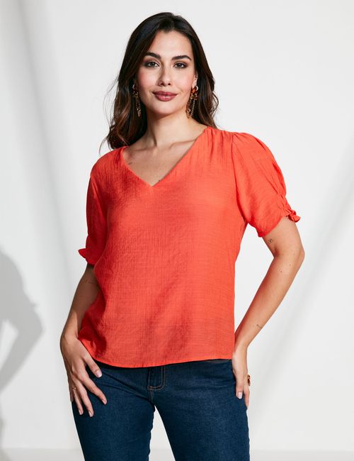 Blusa Doll Laranja