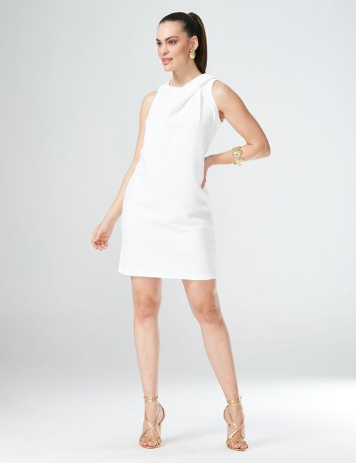 Vestido Curto Dasha Off White