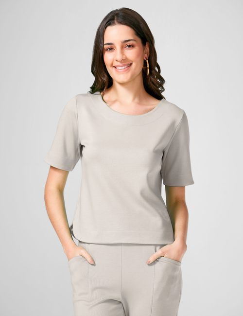 Blusa Confort Areia