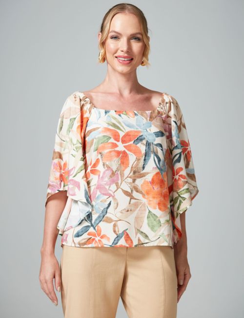 Blusa Mariah Bege