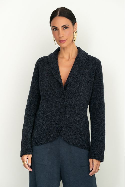Blazer Mousse Marinho