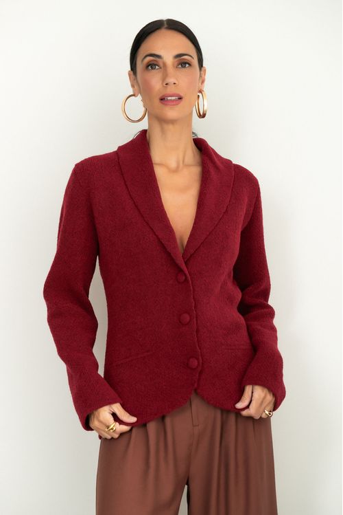Blazer Mousse Vinho