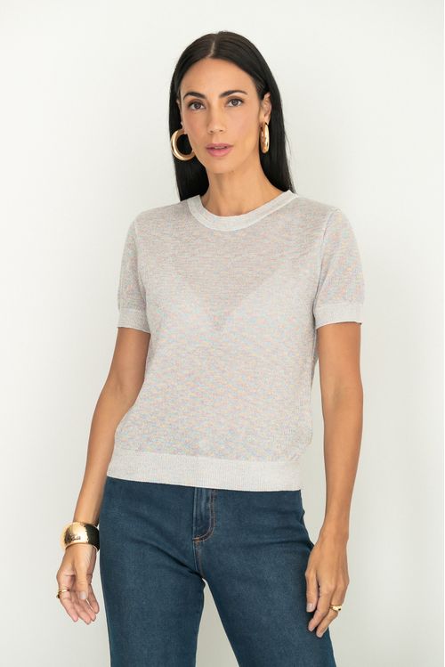 Blusa Tricot Estelle Off White