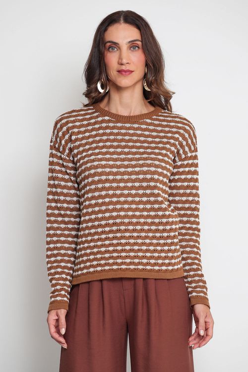 Blusa Tricot Iggy Caramelo