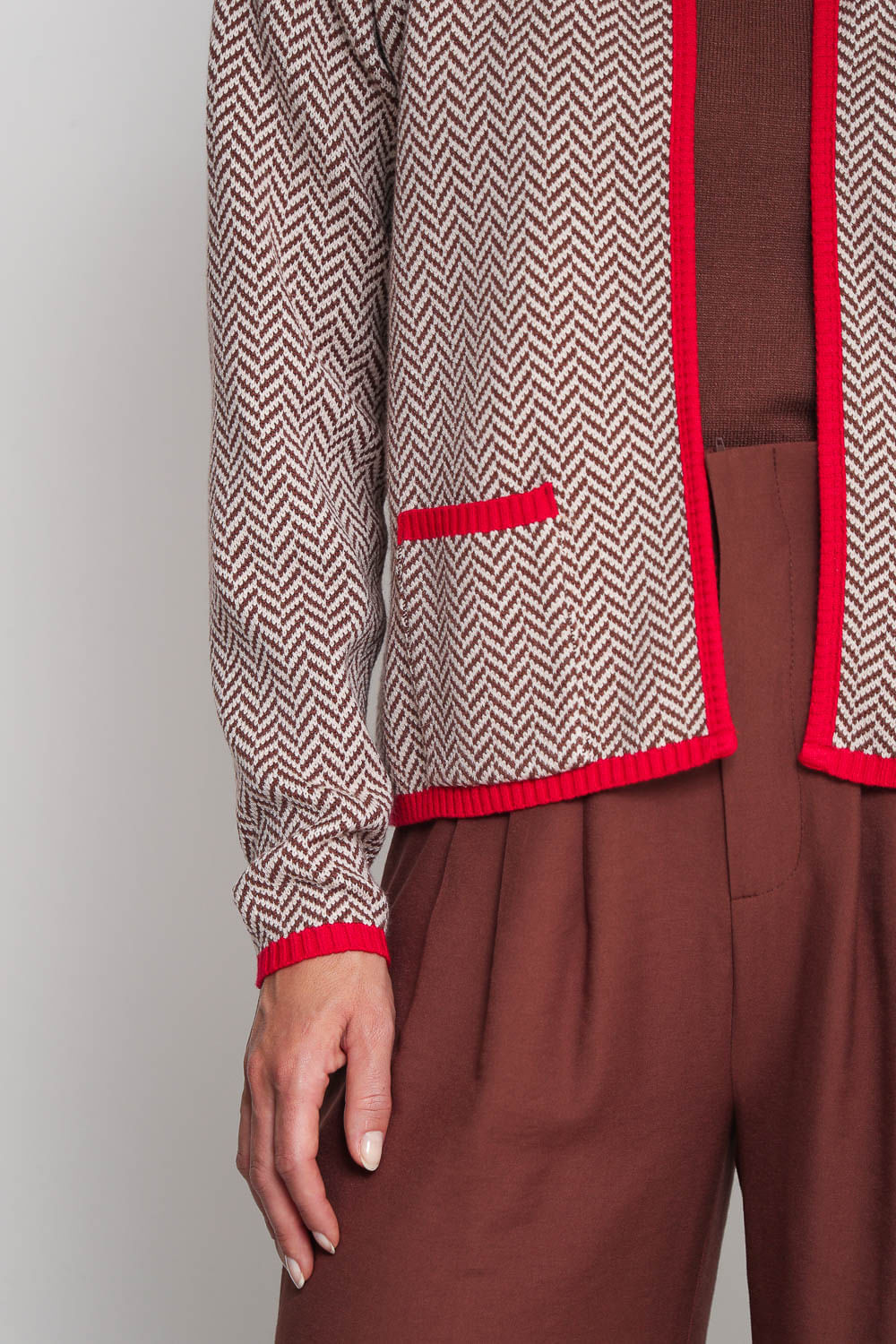--Cardigan-Tricot-Chevorn-Marrom