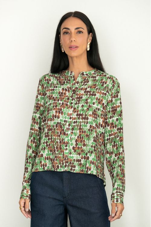 Camisa Jade Verde