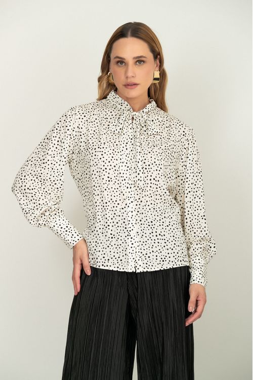 Camisa Lilly Off White