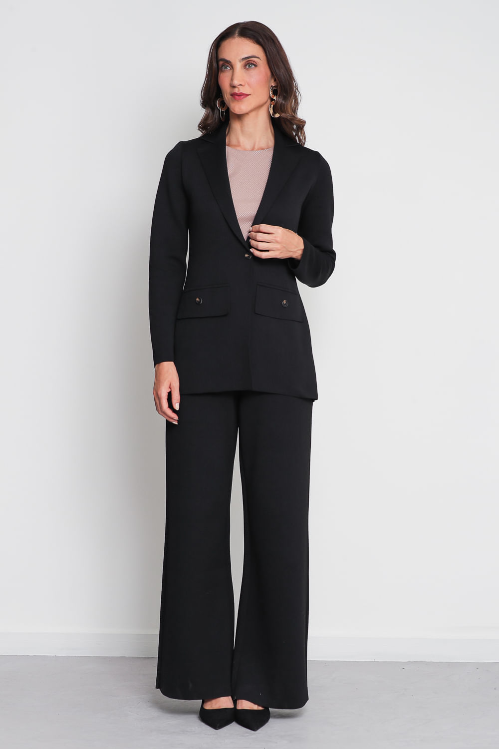 Blazer-Tricot-Alfaiataria-Preto