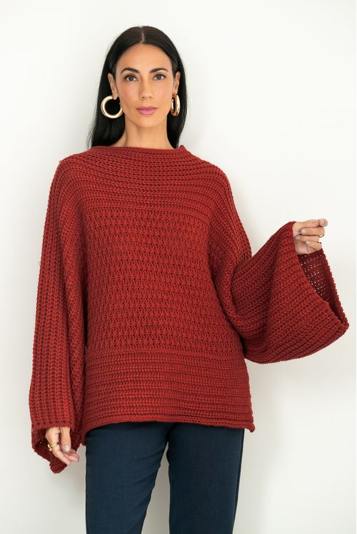 Blusa Tricot Pisces Vermelha
