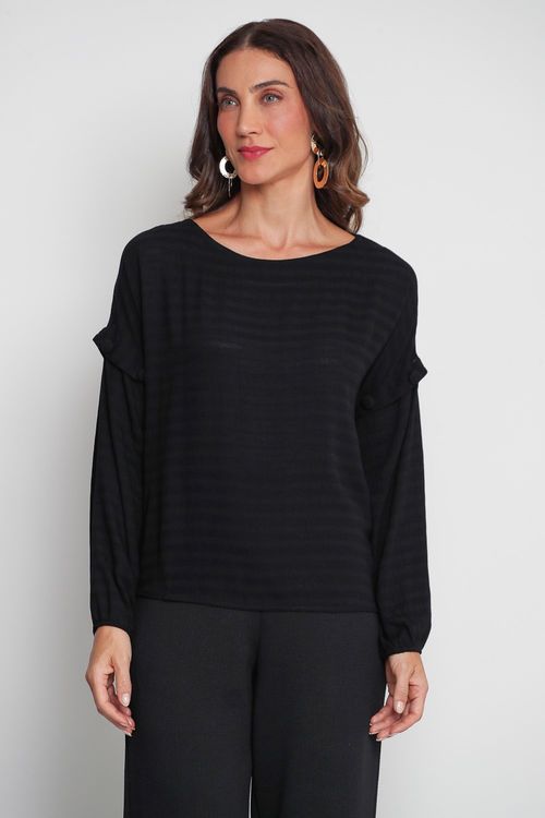 Blusa Brigitte Preta