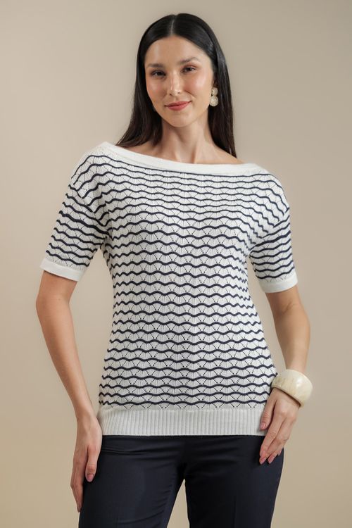 Blusa Tricot Gigi Off White